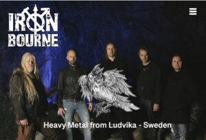 Bilden visar IronBourne - Heavy Metal från Ludvika, Sweden